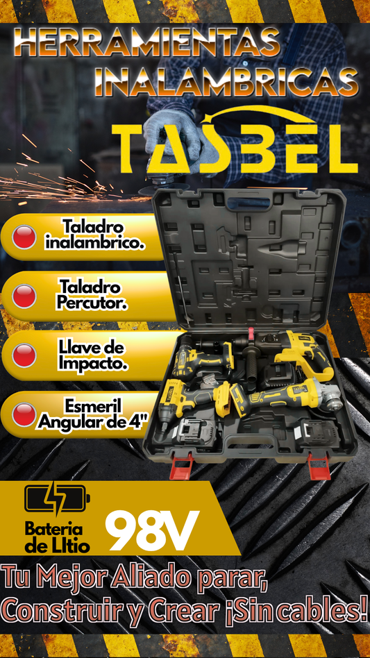 HERRAMIENTAS INALAMBRICAS TASBEL